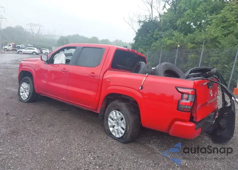 2023 Nissan Frontier Sv 4X4 z USA, uszkodzony, nr VIN 1N6ED1EK5PN656523